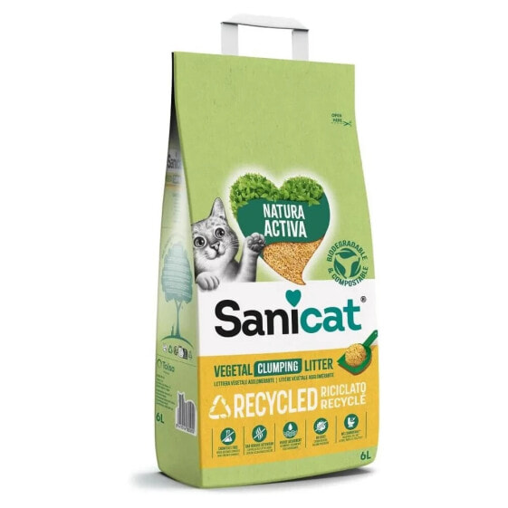 SANICAT 6L recycled agglomerating bedding