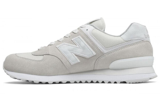 New Balance NB 574 舒适 复古休闲 透气 低帮 跑步鞋 男款 浅米色 / Кроссовки New Balance NB 574 ML574SEF