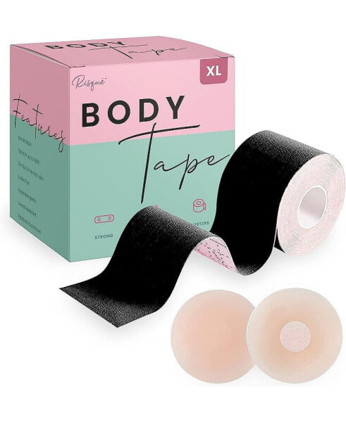 Plus Size XL Black Breast Lift Tape, 1roll