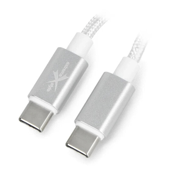 Cable eXtreme USB C - USB C - 1m - white