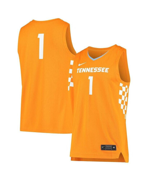 Unisex 1 Tennessee Orange Tennessee Volunteers Replica Basketball Jersey