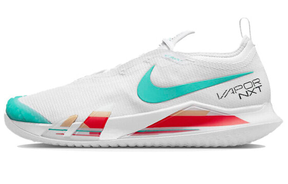 Кроссовки Nike Court React Бело-сине-красные (CV0724-136)