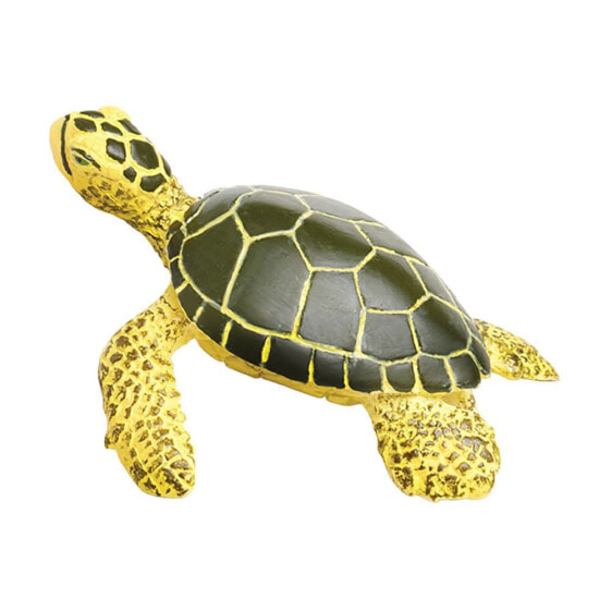 Фигурка Safari Ltd Green Sea Turtle Baby Figure Wild Safari (Дикая Сафари)