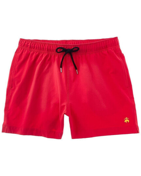 Brooks Brothers Solid Swim Trunk Men's