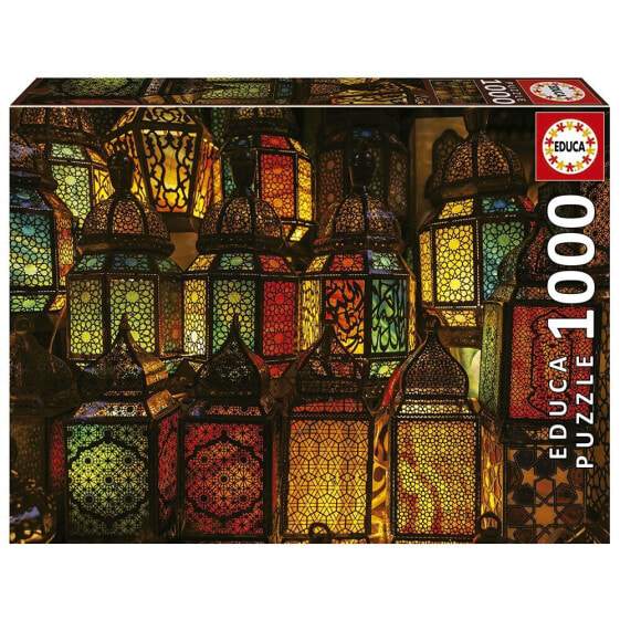 EDUCA BORRAS 1000 Pieces Lanterns Collage Puzzle