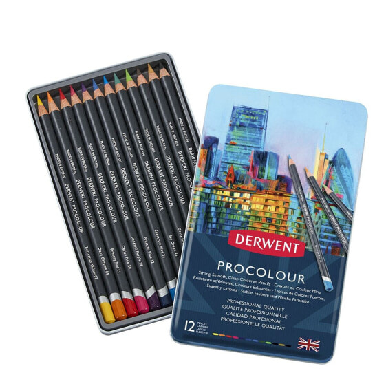 Цветные карандаши Derwent Procolour Многоцветные