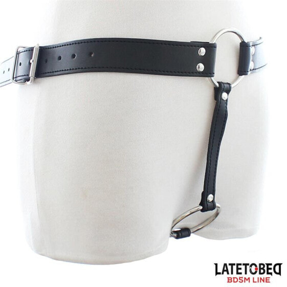Трусики для измены LATETOBED BDSM LINE Chastity String Pants Adjustable