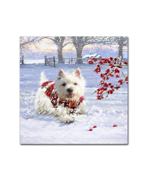 The Macneil Studio 'Westie Fun' Canvas Art - 14" x 14"