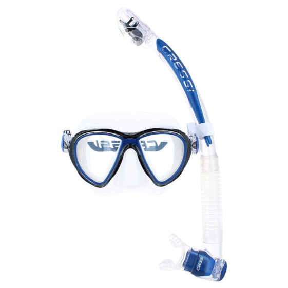 CRESSI Quantum Itaca Ultra Dry Snorkeling Mask Kit