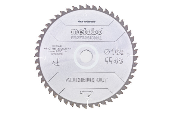 Metabo 628288000 - Aluminium - 16 cm - 2 cm - 1.2 mm - 1.6 mm - Metabo