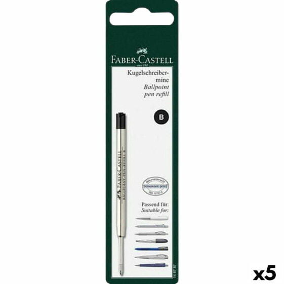 Запасные части Faber-Castell Ручка Чёрный (5 штук)
