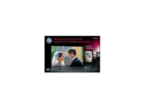 HP Premium Plus Photo Paper 75 lbs. Glossy 11 x 17 25 Sheets/Pack CV065A