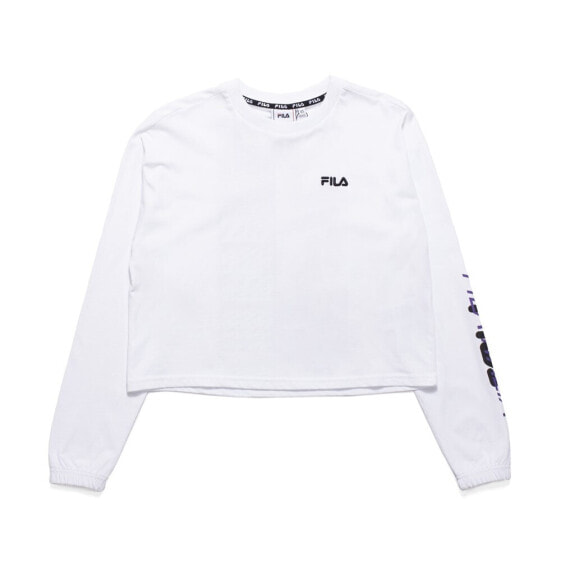 Fila Wmn Calandra Cropped LS Shirt