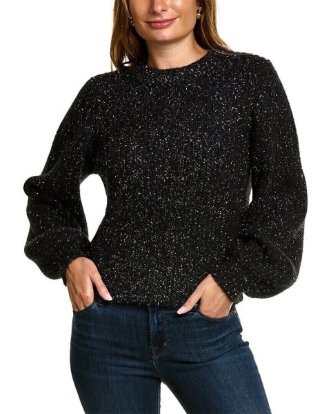 Boden Chunky Ribbed Wool & Alpaca-Blend Sweater Women's Black Xs