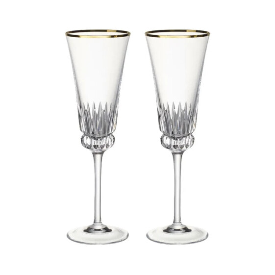 Бокалы для шампанского Villeroy & Boch Grand Royal Gold - набор из 2 шт.
