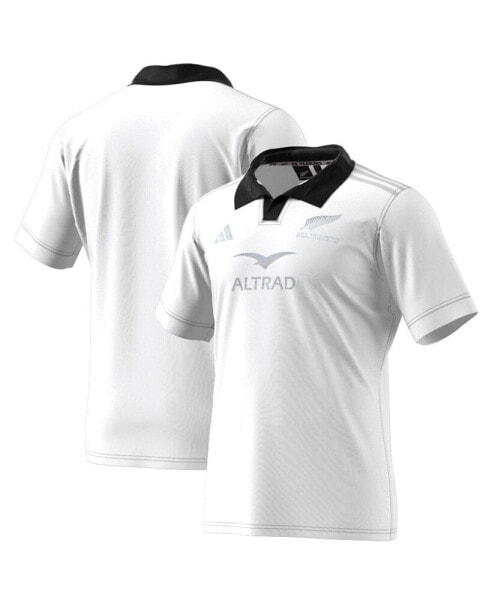 Men's White New Zealand Rugby 2024/25 Away Replica Jersey