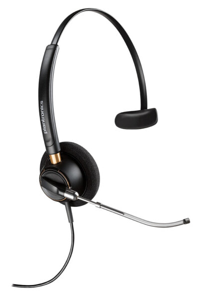 Poly EncorePro HW510V - Headset - Head-band - Office/Call center - Black - Monaural - 118 dB