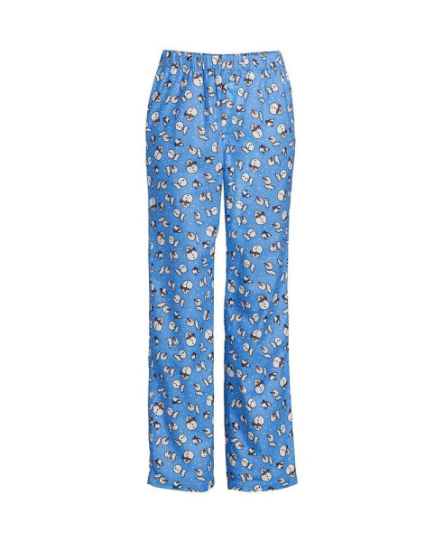 Women's Petite Print Flannel Pajama Pants