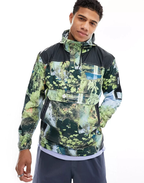 Columbia Challenger windbreaker in landscape print