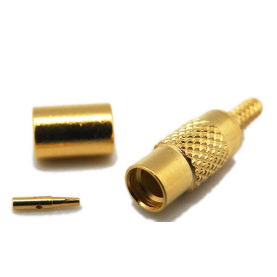 EUROCONNEX Mmcx Female Crimp Dorado RG178 Connector