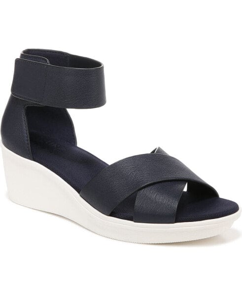 Riviera Ankle Strap Wedge Sandals