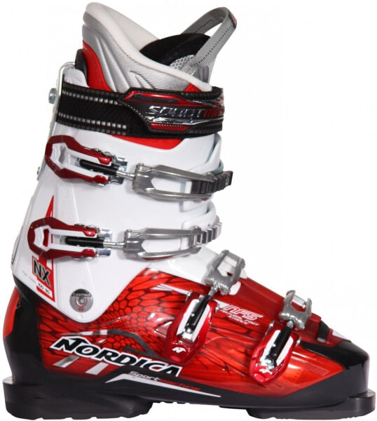 Sport 2000 Sport Machine NX Ski Boots Red Transparent/White, 29.5