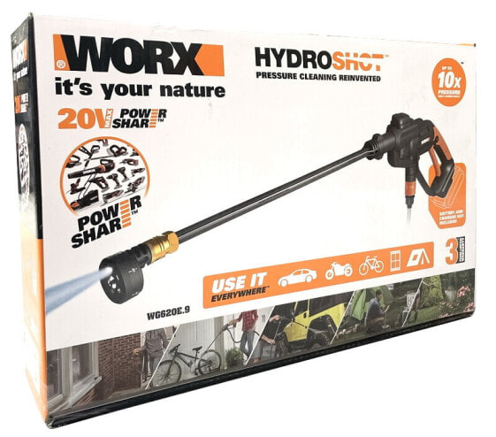 WORX WG620E.9 Akku-Hochdruckreiniger Hydroshot 20V Max