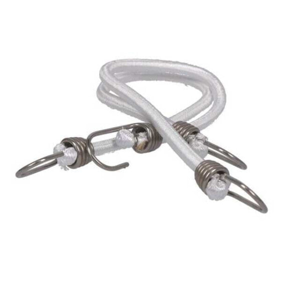 EUROMARINE Sandow Ocean 60 cm Stainless Steel Hook Elastic Rope 2 Units