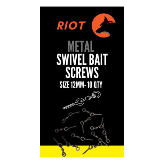 Рыболовные принадлежности Riot Metal Bait Boilie Screws