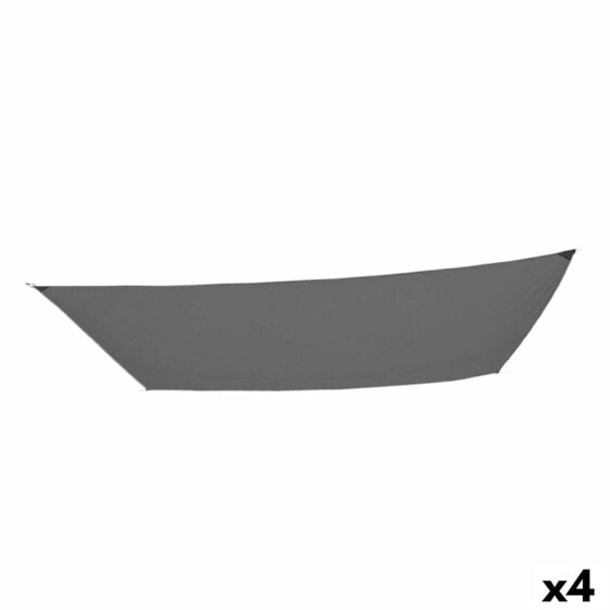 Навесы Aktive Треугольный Серый 300 x 0,5 x 400 cm (4 штук)