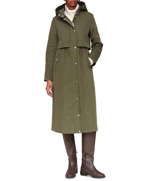 Women's Hooded Anorak Raincoat