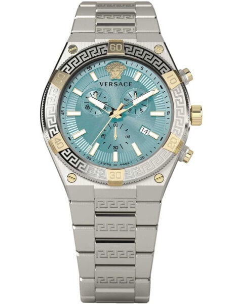 Versace VESO01223 Mens Watch Sport Greca Chrono 46mm 5ATM