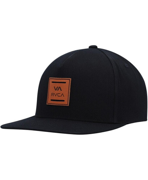 Men's Black VA All The Way Snapback Hat
