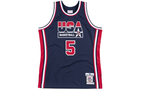 Баскетбольная жилетка Mitchell & Ness Authentic 1992 AJY4GS18418-USANAVY92DRB
