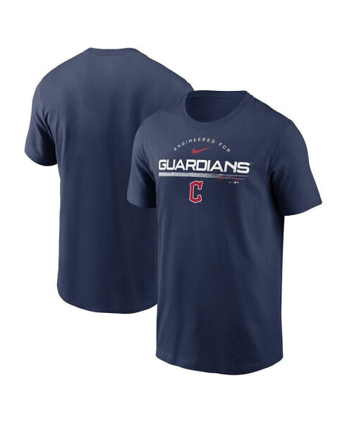 Men's Navy Cleveland Guardians Team Engineered Performance T-shirt