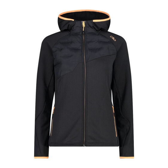 CMP Hybride Jas WOMAN JACKET HYBRID FIX HOOD