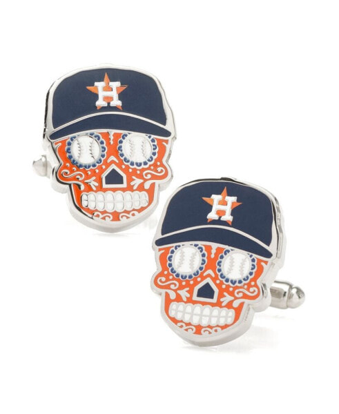 Men's Houston Astros Sugar Skull Cufflinks