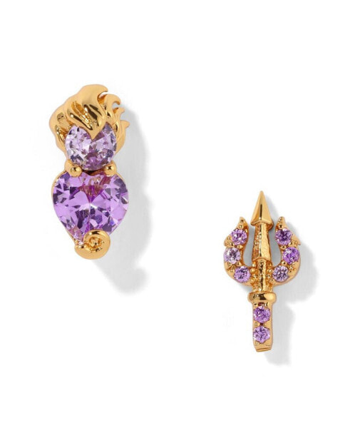 Disney Villains Crystal Ursula Studs