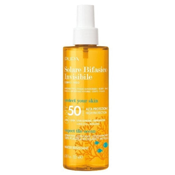 Two-phase tanning spray SPF 50 (Invisible Two- Phase Sunscreen) 200 ml