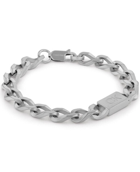 Men's Stainless Steel Chain Link Bracelet