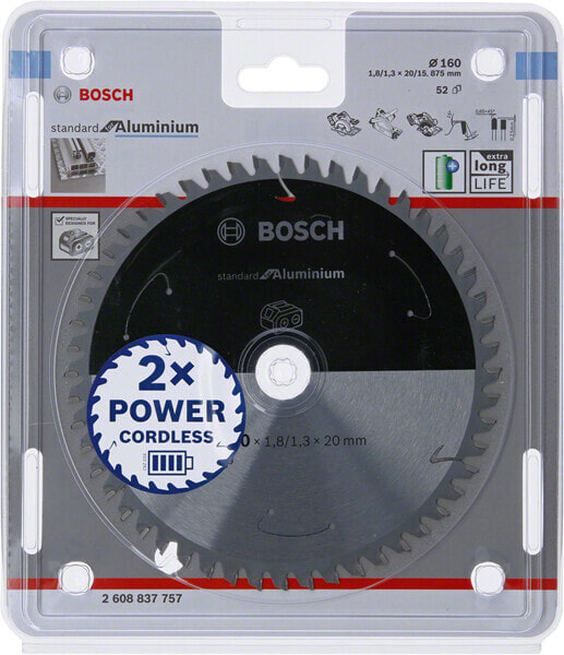Bosch Piła Standard.al 160x20x52z Accu
