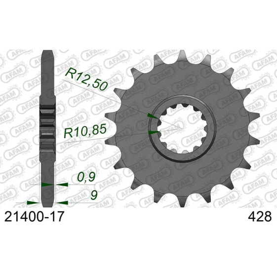 AFAM 21400 Front Sprocket