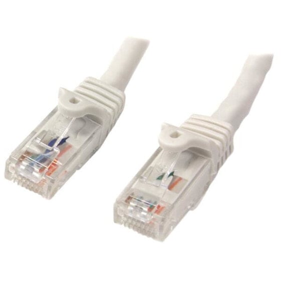 StarTech.com N6PATC10MWH сетевой кабель 10 m Cat6 U/UTP (UTP) Белый