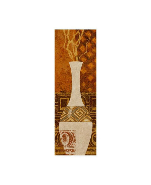 Alonzo Saunders Ethnic Vase I Canvas Art - 19.5" x 26"