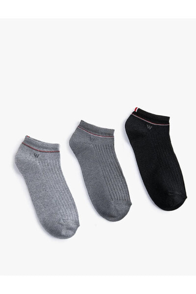 Носки Koton Basic Trio Socks  Grey