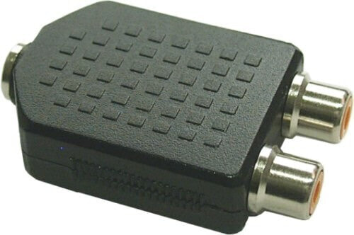 InLine Audio Adapter 3.5mm jack female mono / 2x RCA female