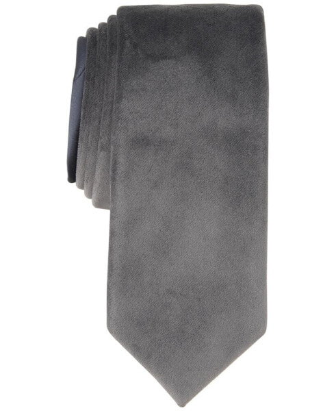 Men's Monroe Solid Velvet Tie, Created for Macy's