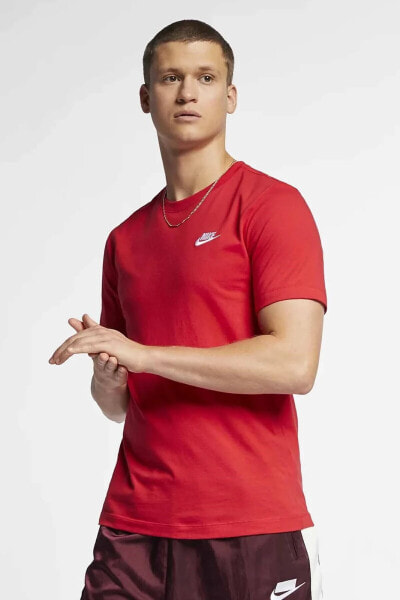 Футболка Nike Sportswear Ar4997-657 красного цвета