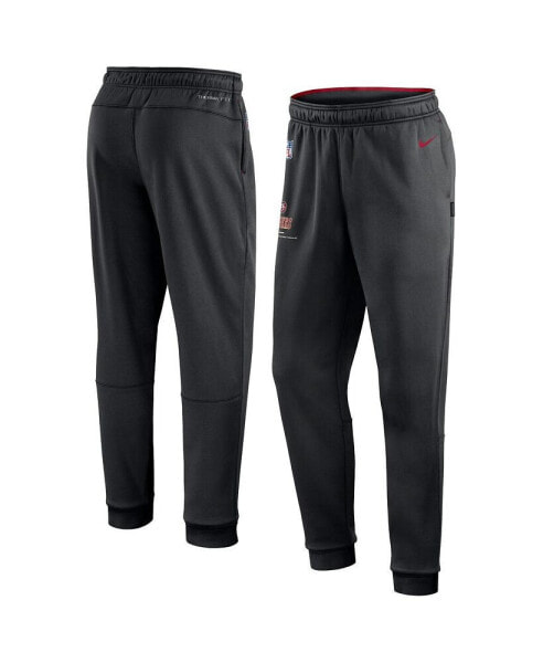 Men's Black San Francisco 49ers Sideline Logo Performance Pants