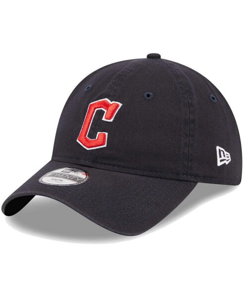 Little Boys and Girls Navy Cleveland Guardians Team 9TWENTY Adjustable Hat